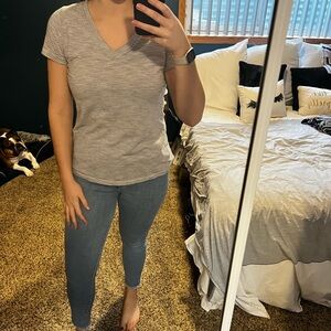 Classic Black and White Stripped T-shirt